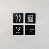 【室内サイン】Tailor(ブラック)